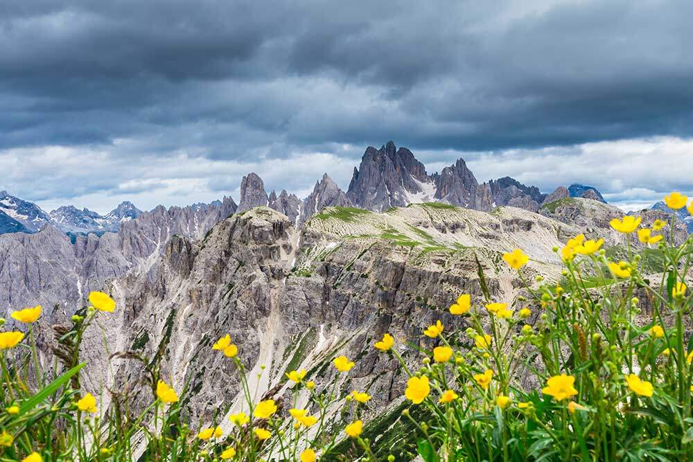 marmarole dolomities cadore italy